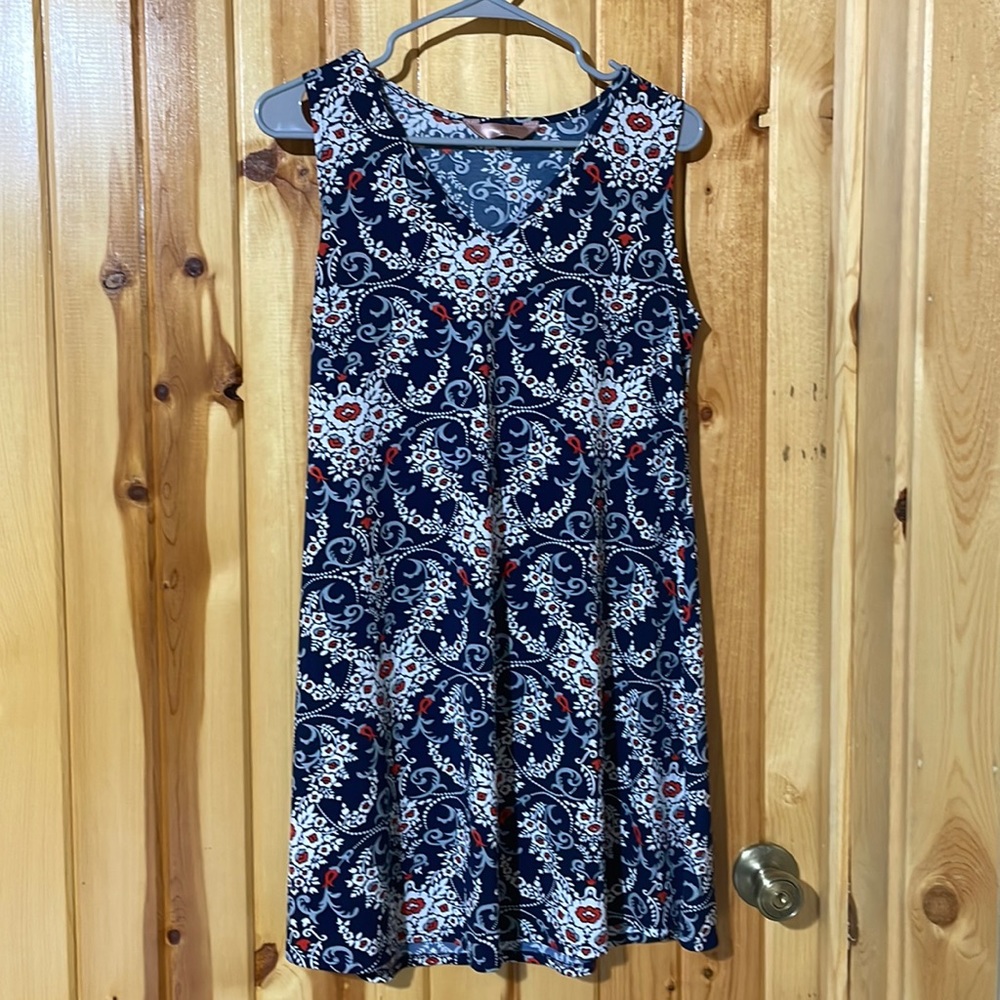 SJS casual mini dress v neck size PL
